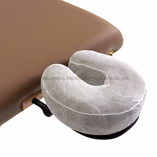 Reposacabezas de cara no tejida desechable cubierta de cuna para SPA